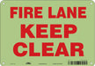 Safety Sign 7 in x 10 in Polyethylene