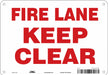 Safety Sign 7 in x 10 in Polyethylene