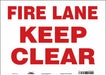 Safety Sign 10 in x 14 in Vinyl