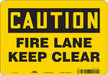 Safety Sign 7 in x 10 in Aluminum