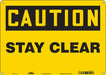 Safety Sign 10 in x 14 in Aluminum