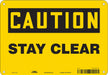 Safety Sign 7 in x 10 in Polyethylene