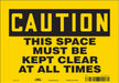 Safety Sign 7 in x 10 in Vinyl