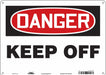 Safety Sign 10 inx14 in Aluminum