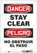 Safety Sign 10 in x 7 in Aluminum