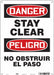 Safety Sign 14 in x 10 in Aluminum