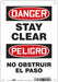 Safety Sign 10 in x 7 in Polyethylene