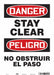 Safety Sign 14 in x 10 in Vinyl