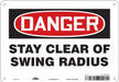 Safety Sign 7 in x 10 in Polyethylene