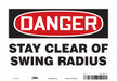 Safety Sign 7 in x 10 in Vinyl