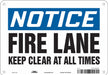 J6994 Safety Sign 7 in x 10 in Aluminum