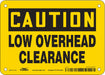 Safety Sign 5 inx7 in Vinyl
