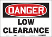 Safety Sign 10 inx14 in Vinyl