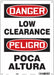 Safety Sign 14 in x 10 in Aluminum
