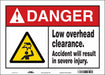 Safety Sign 10 in x 14 in Vinyl