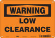 Traffic Sign 7 in x 10 in Aluminum