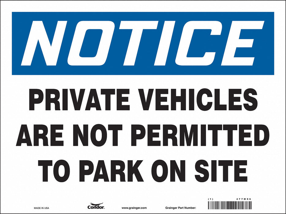 Safety Sign 18 inx24 in Vinyl