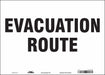 Safety Sign 10 in x 14 in Vinyl