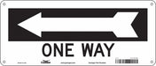 K1472 Safety Sign 6 1/2in x 14in Polyethylene