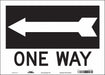 Safety Sign 10 in x 14 in Vinyl
