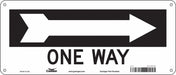 K1476 Safety Sign 6 1/2 in x 14 in Aluminum