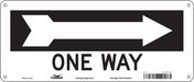 K1476 Safety Sign 6 1/2in x 14in Polyethylene