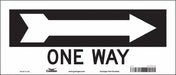 K1476 Safety Sign 6 1/2 in x 14 in Vinyl