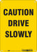 Safety Sign 10 inx7 in Aluminum