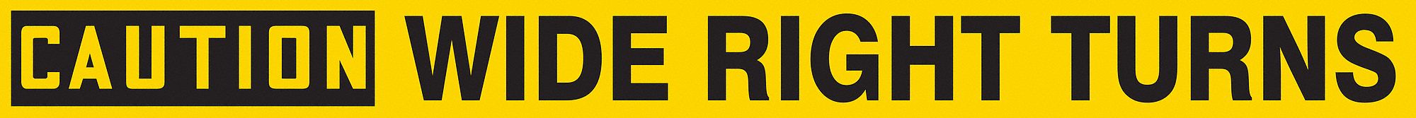Traffic Sign 2 in x 24 in Aluminum