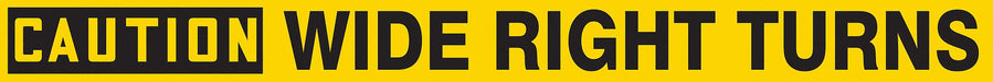 Traffic Sign 2 in x 24 in Aluminum