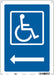 Safety Sign 14 inx10 in Polyethylene