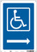 Safety Sign 14 inx10 in Polyethylene