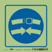 Safety Sign 14 inx10 in Glow Vinyl