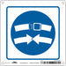 Safety Sign 6 inx6 in Polyethylene