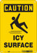 Safety Sign 10 inx7 in Aluminum