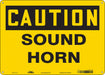Safety Sign 10 in x 14 in Polyethylene