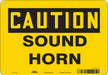 Safety Sign 7 in x 10 in Vinyl