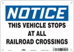 Safety Sign 7 inx10 in Polyethylene