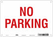 No Parking Sign 7 x 10 
