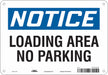 Safety Sign 7 in x 10 in Aluminum