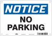 J7000 Safety Sign 7 in x 10 in Aluminum