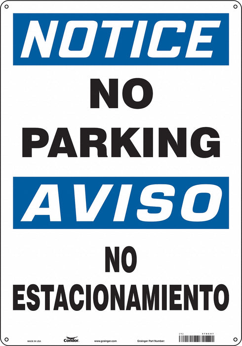 Safety Sign 14 Wx20 H 0.032 Thickness