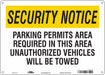 Safety Sign 10 inx14 in Aluminum