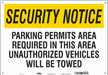 Safety Sign 14 inx20 in Polyethylene