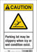 Safety Sign 10 inx7 in Vinyl