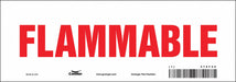 Safety Sign 3.5in x 10in Vinyl