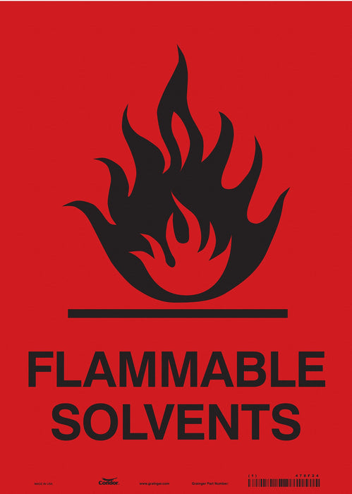 Safety Sign 14 inx10 in Vinyl