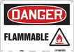 Safety Sign 10 inx14 in Polyethylene