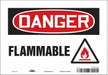 Safety Sign 7 inx10 in Vinyl