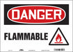 Safety Sign 10 inx14 in Vinyl